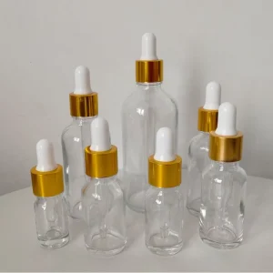 5ml 10ml 15ml 20ml 50ml 100ml Clear Glass Dropper Essential Oil Bottle 30ml 60ml 120ml