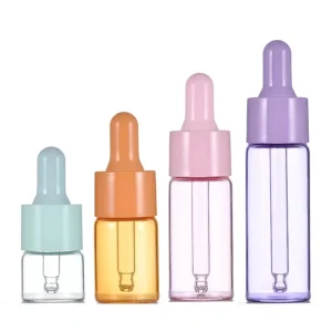 5ml 10ml 15ml 20ml Glass Dropper Bottle for Essential Oil with Dropper