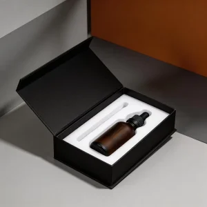 5ml 10ml 15ml 30ml 50ml Brown and Amber Glass Dropper Bottles with Box, Customizable