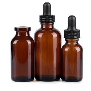 5ml 10ml 20ml 120ml Colored Screw Lid Small Glass Cosmetic Packaging Container Jars Vial Bottle for Cream Wax and Balms