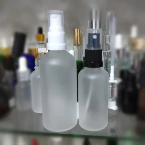 5ml 10ml 20ml 30ml 50ml 100ml Frosted clear Glass Spray Bottle Brown white black Fine Mist Spray Perfume Glass Bottles