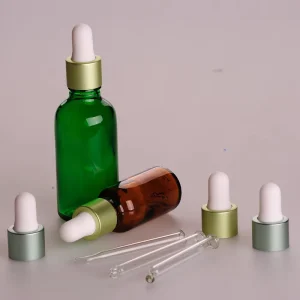 5ml 10ml 20ml 30ml 50ml 100ml Glass Dropper Bottle with Glass Pipette Dropper Cap