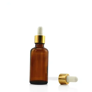5ml 30ml 1oz 50ml Amber Glass Dropper Bottle with Child Proof Safe Dropper Cap Made in China