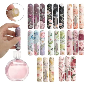 5ml Plastic Bottom Fill Perfume Atomizer Refillable Empty Mist Spray Bottle