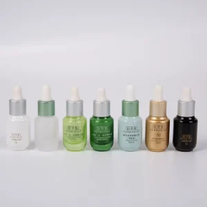 5ml Small Size Sample Frosted Essential Oil Glass Bottle with Dropper