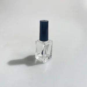 5ml and 10ml square Brush Nail Polish Glass Empty Bottles Nail Polish Glue Bottles Transparent Nail Polish Empty Bottles