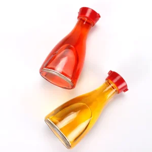5oz 150ml Small Glass Soy Sauce Oil Dispensing Bottle Vinegar Cruet for Kitchen Cooking