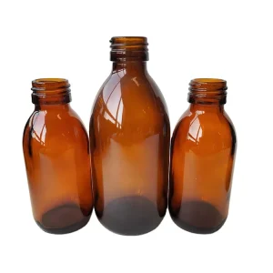 60ml 100ml 125ml Amber Pharmaceutical Glass Bottle