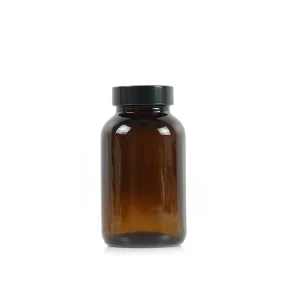 60ml-500ml Glass Medicine Bottle with Wide Mouth and Screw Cap