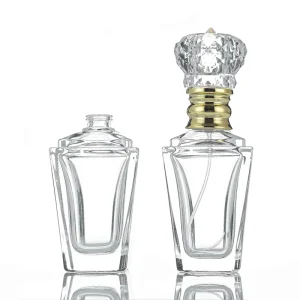 60ml Cylinder Glass Spray Perfume Bottles for Face Cream and Eye Drops