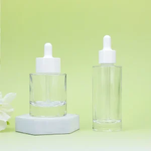 60ml Glass Oil Dropper Bottle Thick Bottom Cosmetic Bottle