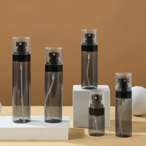60ml Plastic Spray Bottle for Hair Mist and Body Spray Pink Color with Fine Mist Continuous Spray and Ergonomic Design