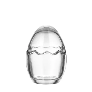 6oz 200ml Eggshell Glass Jar with Lid for Yogurt, Pudding, Jelly, Jam, Candy, Baby Food, Cakes