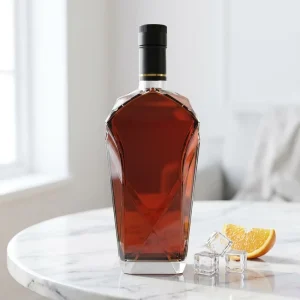 700ml 750ml Glass Wine Bottle Manufacture OEM ODM Liquor Bottle for Vodka Tequila Rum Spirit Whisky