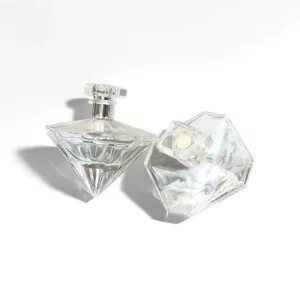 70ml Gemstone-Shape Crystal Glass Perfume Bottle for Perfume Packaging