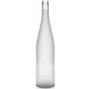 750 ml Frosted Stretch Hock Wine Bottles Cork