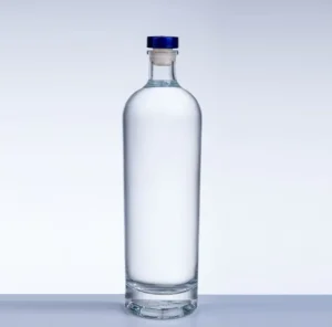 750ml 1000ml Clear Glass White Wine and Juice Bottles