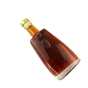 750ml Cylinder Glass Bottles for Wine, Vodka, Liquor and Whisky with Frosted or Decal Surface and Cork Seal