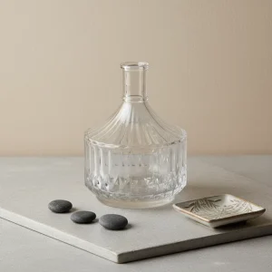 750ml Empty Glass Vodka Liquor Bottles with Cork