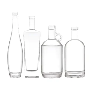 750ml Glass Spirit Bottles with Screw Caps