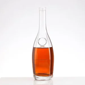 750ml Wine and Liquor Bottles with Stopper Matte Finish Screen Printing Custom Color and Logo Flint Glass