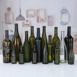 75cl Burgundy Glass Wine Bottle for Wine 200ml 375ml 500ml
