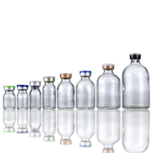 7ml 10ml 15ml 20ml 30ml 50ml 100ml Sterile Transparent Pharmaceutical Glass Vials with Stopper