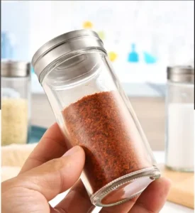 80ml 120ml Sealed Spice Glass Jars and Bottles