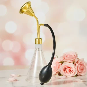 80ml 300ml Glass Brass Aroma Tester Bottle for Perfume Display and Sensory Evaluation