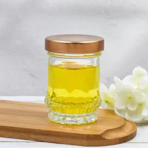 85ml Glass Jars for Honey Candy and More Luxurious and Customizable with Screen Printing