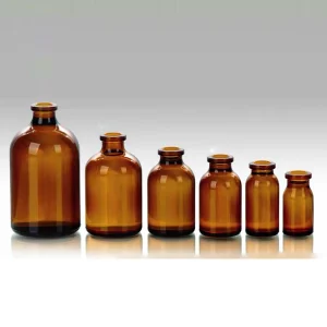 8ml 10ml 15ml 20ml 30ml 50ml 100ml Empty Amber Molded Injection Glass Vials for Pharmaceutical Use