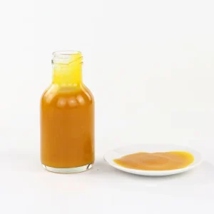 8oz Glass Hot Sauce Bottle Empty BBQ Chilli Sauce Bottles with Metal Lug Cap