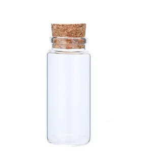 Airtight 240ml Honey Storage Thickened Glass Container Bottle Jar with Cork Lid