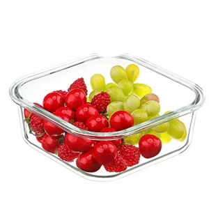 Airtight BPA-Free Leak-Proof Glass Bento Food Storage Containers