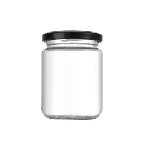 Airtight Food Canning 8oz 240ml Round Glass Jar for Pickles Chili Sauce Honey Jam