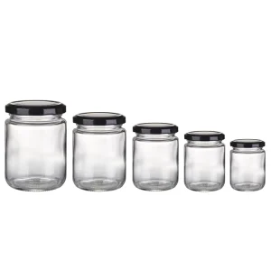 Airtight Food-Grade Clear Glass Storage Containers