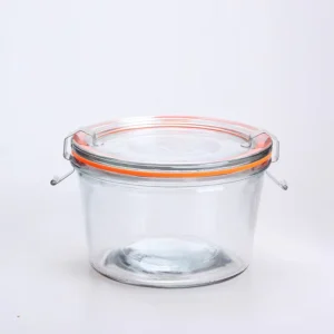 Airtight Glass Jam Jar with Lid