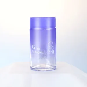 Airtight Glass Tube Jar with Child-Resistant Cap, 1 oz/2 oz/4 oz