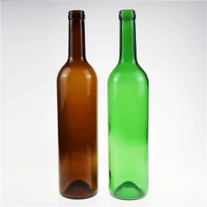 Amber 187ml 500ml 750ml Wine Whisky Glass Bottle