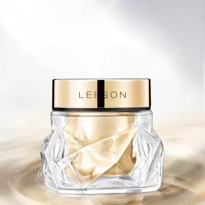 Amber Clear Face Cosmetic Lotion Containers Empty Cream Glass Jars and Bottles with Lids