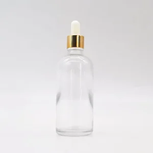Amber Essential Oil Glass Dropper Bottle with Gold Dropper 5ml 10ml 15ml 20ml 30ml 50ml 100ml