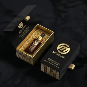 Amber Glass Dropper Bottle Set 20ml 30ml 60ml with Gift Box for Essential Oil and Skincare
