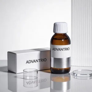Amber Glass Syrup Bottle with White Plastic Screw Cap for Liquid Medicine Storage