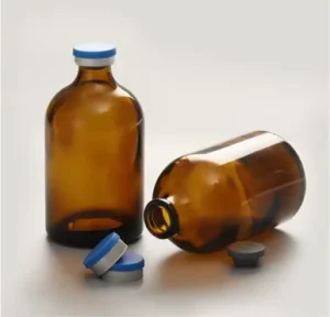 Amber Injection Glass Vial 10ml 15ml 20ml with Aluminum Cap
