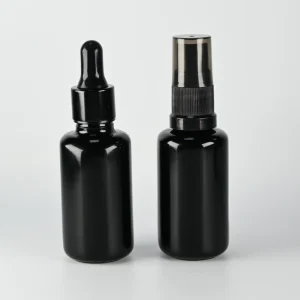 Amber Purple Lightproof Glass Dropper Bottles 5 10 15 20 30 50 100ml for Skincare Essential Oil Serum Stock