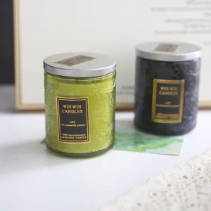 Apple Food Scented Candle Malaysia 100% Natural Soy Wax OEM ODM Private Label