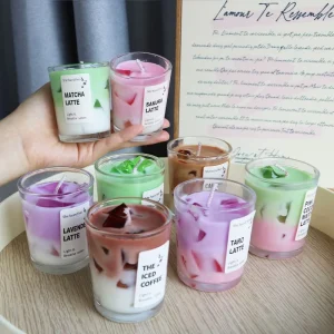 Aromatherapy Candles with Long Burning Time for Parties and Home Decoration