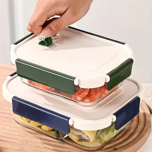 BPA-Free Glass Food Storage Containers with Lids