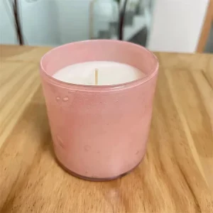 Beladies Shiny Iridescent Glass Candle Jars for Scent Candles