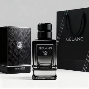 Best Luxury Perfume Bottle 50ML Glass Perfume Bottle Black Square Custom Perfume Bottle With Box And Bag